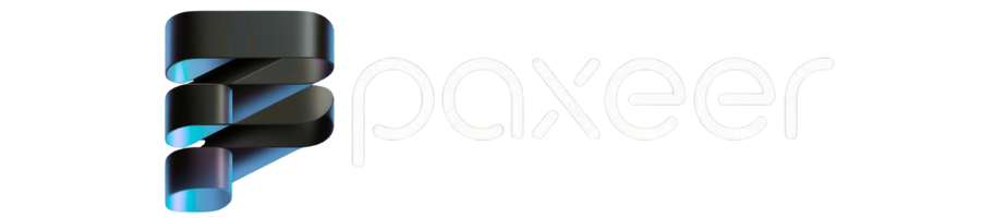 Paxeer Logo with Text - Dark